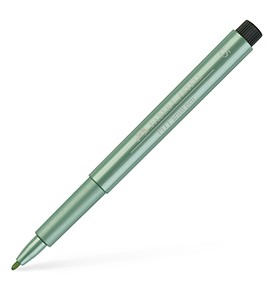  Pitt Artist Pen, 1.5mm Tip, Metallic Green